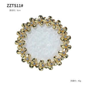 Palette d'exposition d'ongles rétro perle, fausse étagère, Palette de couleurs d'ongles en résine, mélange de vernis Gel, <span class=keywords><strong>dessin</strong></span>, plaque de peinture pour l'art des ongles - Product Image 6