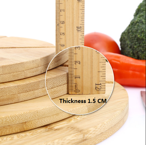 Talenan Saji Pizza Bambu Bundar - Product Image 4