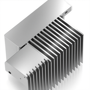 Radiador de Aluminio Anodizado y Acero Inoxidable de Alta Calidad para Computadora, con Brochado y Servicios de Mecanizado - Product Image 4