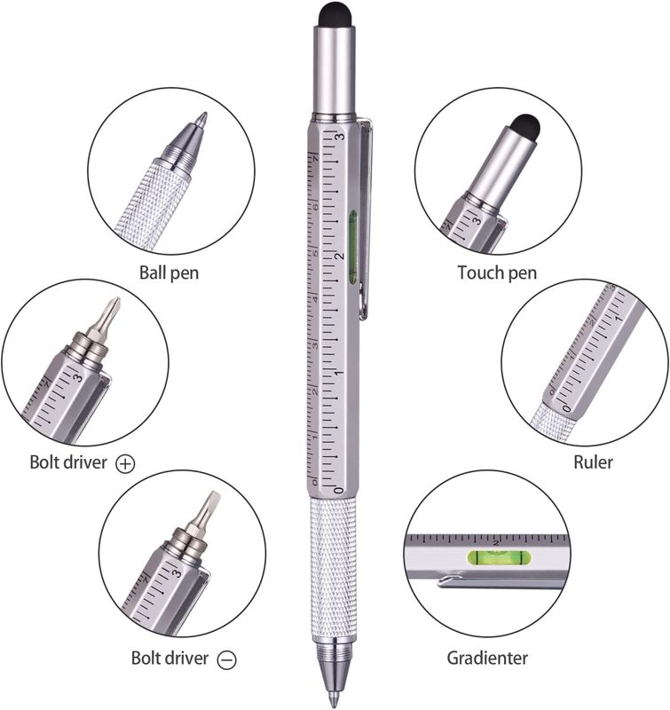 6 in 1 Multi function Pen