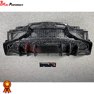Pare-chocs arrière en fibre de carbone sec forgé <span class=keywords><strong>LP750</strong></span> <span class=keywords><strong>SV</strong></span> pour <span class=keywords><strong>Lamborghini</strong></span> Aventador <span class=keywords><strong>SV</strong></span> Facelift Bodykit - Product Image 2