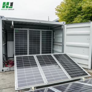 Hj Fotovoltaïsche Container Solar Pv Panel Container Zonne-Energie Systeem Hernieuwbare Energie Oplossingen 100kwh 200kwh - Product Image 1