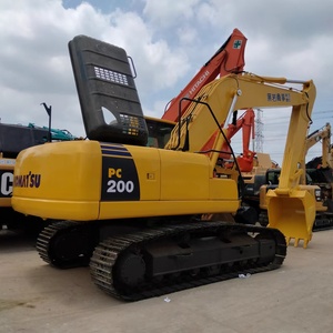 รถขุดโคมัตสึ PC200 มือสอง ราคาถูก คุ้มค่า รถขุดตีนตะขาบโคมัตสึ PC130 160 200 เครื่องจักรก่อสร้าง - Product Image 1