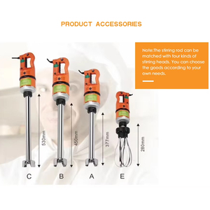 Máy xay cầm tay thương mại XEOLEO 1000W, máy đánh trứng cầm tay công nghiệp dùng cho làm bánh, máy xay que điện - Product Image 6