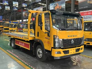 Sinotruck Howo, Camión de Remolque Nuevo de 3 y 5 Toneladas, <span class=keywords><strong>Plataforma</strong></span> Plana, Grúa Montada para Rescate de Emergencia - Product Image 3