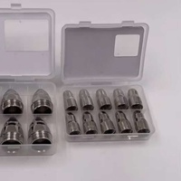 Consommables de découpe plasma à air P80 en vrac : Buse de contact et électrode pour CNC