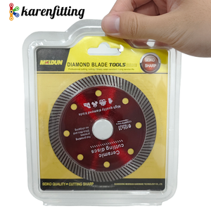 Super Thin Industrial Diamond <b>Saw</b> Blade Hot Press Process White Finishing OEM Customizable for Efficient Marble Granite Cutting - Product Image 2