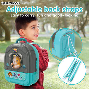 Sac à dos de jeu d'imitation 3-en-1 : Kit de jeu vétérinaire <span class=keywords><strong>pour</strong></span> animaux de compagnie 2025 <span class=keywords><strong>pour</strong></span> enfants - Product Image 5