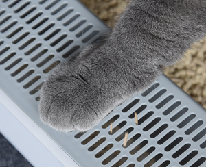 Caja de Arena para Gatos Antideslizante, <span class=keywords><strong>Bandeja</strong></span> de Arena para Gatos de Interior con Pala, Caja de Arena para Gatos de Plástico Ecológico, Venta al por Mayor de Fábrica - Product Image 3