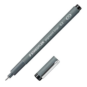 STAEDTLER - PENNA PIGMENT LINER 0.2MM NOIR - Product Image 1