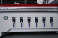 Routeur CNC pour contreplaqué, routeur CNC pour meubles en bois, machine CNC pour le travail du bois avec tête de découpe CCD et couteau vibrant