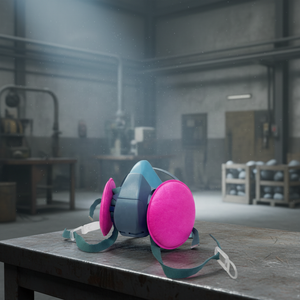 Mascarilla Respiratoria Reutilizable de Silicona de 3 Capas a Prueba de Polvo con Filtro <span class=keywords><strong>para</strong></span> Polvo Químico, Gases, Vapores, Pintura, Pulido y Lijado - Product Image 2