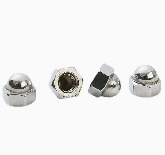 Ready Stock A2-70 SSB304 Zhongpin Hex Dome Nut DIN1587 Left Hand Thread for Pipe Nipple (Gas Installation)