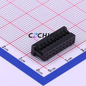 DF11-18DS-2C Housing (Wire-to-Board / Wire-to-Wire) P=2mm Connector ( Jack Structure: 2x9P )( Pitch: 2mm )( Row Spacing: 2mm ) - Product Image 2