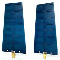 Antenne PCB interne WiFi 2,4 GHz, antenne log-périodique avec connecteur PCB pour réseau sans fil