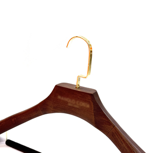 Cabide de madeira sólida para adultos, cabide de casaco de madeira para cabide de ombro amplo, cor antiga - Product Image 3