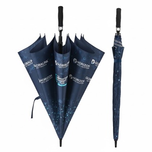Custom Logo Golf <b>Umbrella</b> 62 Inch <b>Windproof</b> Double Canopy Auto Open Golf <b>Umbrella</b> Promotional Gift - Product Image 3