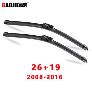 Lame d'essuie-glace sans cadre Gaojie pour BMW Série 7 F01 F02 F03 F04 2008-2016, en caoutchouc - Product Image 4