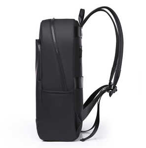 Sac à dos professionnel simple en <span class=keywords><strong>cuir</strong></span> résistant à l'eau, sac d'école pour étudiants, sac à dos pour ordinateur portable <span class=keywords><strong>homme</strong></span> multifonctionnel - Product Image 6