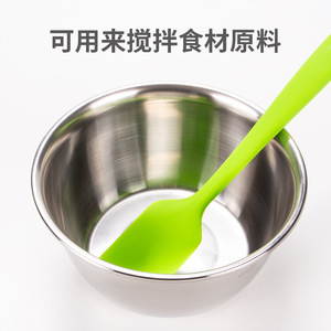<b>Silicone</b> Spatula 28cm Large Heat Resistant <b>Baking</b> Tool For Cake Cream Mixing - Product Image 5