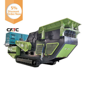 Planta trituradora de hormigón sobre orugas, móvil, tipo crawler, de Henan, China - Product Image 3