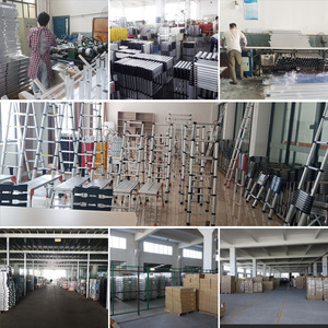 <span class=keywords><strong>Échelle</strong></span> télescopique compacte multifonctionnelle pour la maison, en alliage d'aluminium, pliable, pour travaux d'ingénierie - Product Image 6