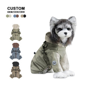 Prêt à expédier des vêtements <span class=keywords><strong>pour</strong></span> chiens vêtements imperméables à capuche <span class=keywords><strong>pour</strong></span> animaux de compagnie vêtements <span class=keywords><strong>pour</strong></span> petits chiens moyens <span class=keywords><strong>avec</strong></span> <span class=keywords><strong>harnais</strong></span> - Product Image 1