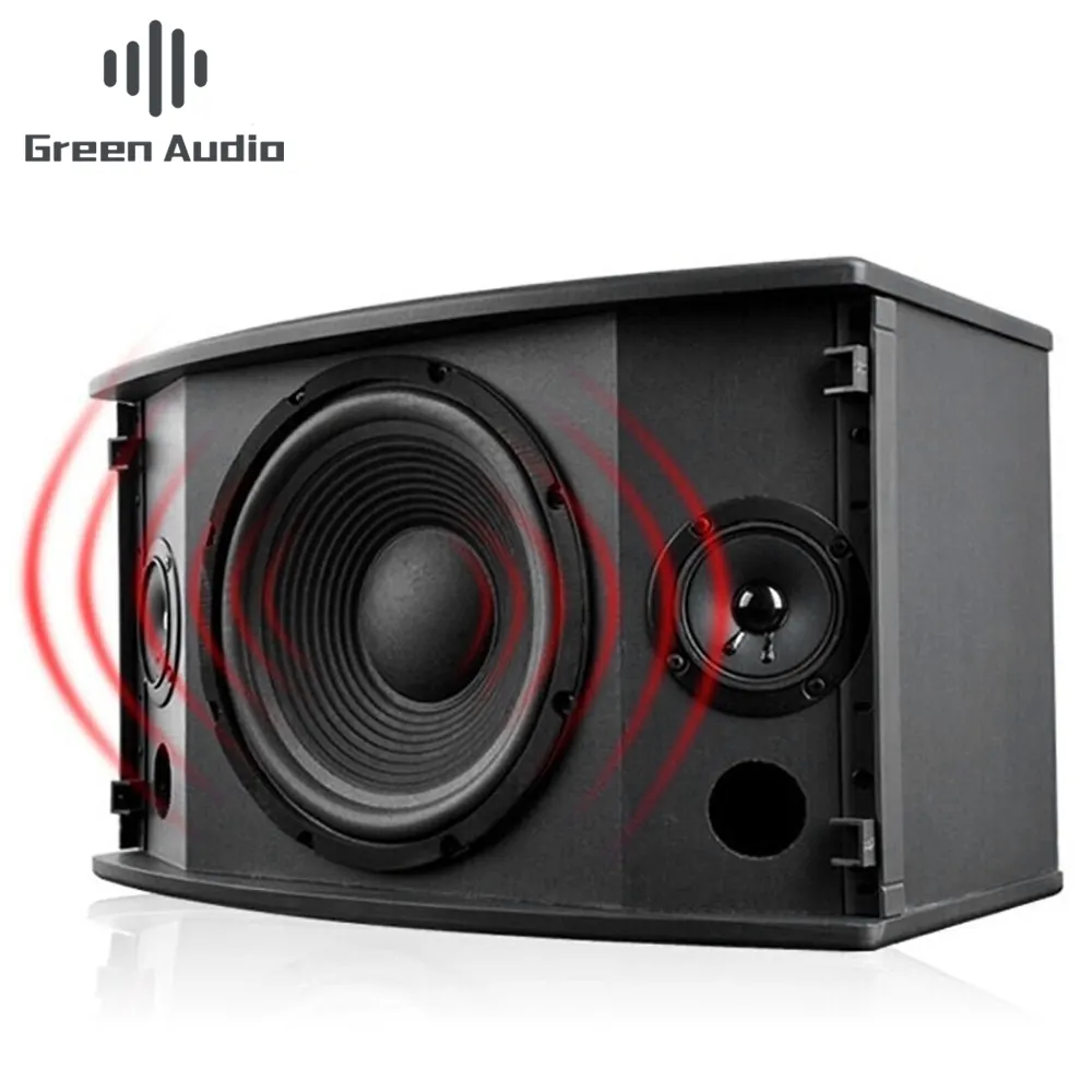 GAS-250 Speaker Sistem Teater Rumah, Meja Audio Premium Rekaman Meja Studio Kayu Solid untuk Studio Audio