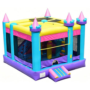 <span class=keywords><strong>Castillo</strong></span> Inflable 6N1 Princess con Tobogán <span class=keywords><strong>para</strong></span> Fiestas <span class=keywords><strong>de</strong></span> Cumpleaños <span class=keywords><strong>de</strong></span> <span class=keywords><strong>Niñas</strong></span>, <span class=keywords><strong>Castillo</strong></span> Hinchable Comercial - Product Image 1