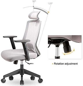 เก้าอี้สำนักงานที่เหมาะกับสรีระและด้านหลังเป็นตาข่าย - Product Image 2