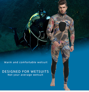 Conjunto completo de neopreno de manga larga para hombre y <span class=keywords><strong>mujer</strong></span>, traje de neopreno de 3mm y 5mm, cálido, para buceo y surf, esnórquel, material de goma de 3mm, <span class=keywords><strong>4</strong></span>/<span class=keywords><strong>3</strong></span> - Product Image 6