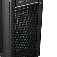 Boîtier d'ordinateur noir ATX pour PC de jeu, modèle TDW204B, SPCC 0,4 mm