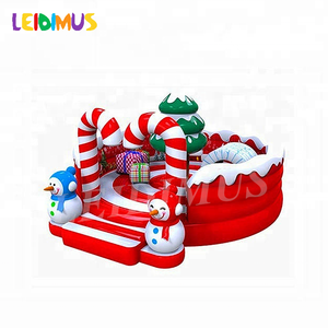 מאוד פופולרי חג המולד נושא מתנפחים ילדים שוברי טירה חג המולד - Product Image 3
