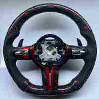 Volant en fibre de carbone forgé pour BMW F10 F30 F20 F80 F82 E60 E90 E92 F01 F11 F22 F35 X5 E70 E93 F15 X6 E71 F16 M5 M3