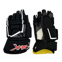 Guantes de Hockey sobre Hielo Vik-Max de Alta Calidad para Jóvenes (9-12 Pulgadas) |   Fibra de Nailon, Protección Duradera de Primera Calidad |   Directo de Fábrica