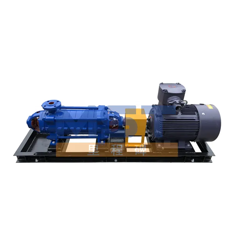 224m high lift high pressure multistage water pump for coal mining