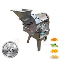 Snijmachine voor groenten met professionele elektrische aandrijving, automatische groente- en fruitsnijmachine