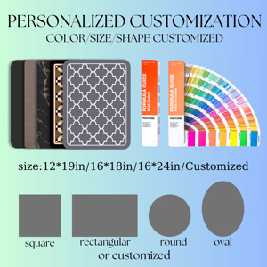 Skymoving Nouveau Tapis de Machine à Café Super Absorbant Facile à Nettoyer Tapis de Drainage d'Évier de Cuisine Tapis de Séchage de Vaisselle en Pierre de Diatomite - Product Image 2