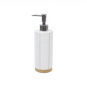 Ensemble d'accessoires <span class=keywords><strong>de</strong></span> <span class=keywords><strong>salle</strong></span> <span class=keywords><strong>de</strong></span> <span class=keywords><strong>bain</strong></span> en résine à texture <span class=keywords><strong>de</strong></span> grain <span class=keywords><strong>de</strong></span> bois naturel, 5 pièces, <span class=keywords><strong>style</strong></span> <span class=keywords><strong>scandinave</strong></span>, organiseur <span class=keywords><strong>de</strong></span> vanité pour décoration <span class=keywords><strong>de</strong></span> maison <span class=keywords><strong>de</strong></span> luxe - Product Image 3