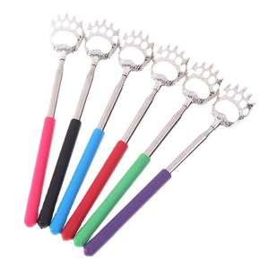 Ayı pençe teleskopik geri Scratcher sağlıklı malzemeleri paslanmaz çelik taşınabilir cep tırmalama masaj araçları promosyon hediyeler - Product Image 1