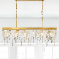 Lustre moderne de luxe en cristal taillé à la main, éclairage suspendu personnalisé pour salon, villa, hôtel, luminaire décoratif