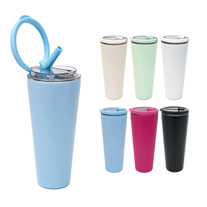 Customized Logo New Style 24OZ Stainless Steel Tumbler with Handle Portable <b>Coffee</b> Cup with Handle Lid - Product Image 1