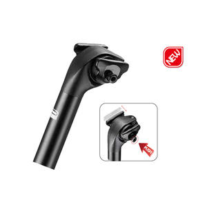 Meilleure qualité <span class=keywords><strong>Promax</strong></span> AL6061 vélo de route tige de selle anodisée noire 350mm tige de selle ultralégère pour vélo - Product Image 1