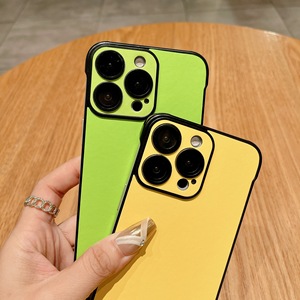 เคสไร้ขอบสำหรับ iPhone 16 Pro Max, สติกเกอร์ลายผิวสำหรับ 15 Pro, ฟิล์มเลนส์, ฝาครอบป้องกันสีพื้น - Product Image 5