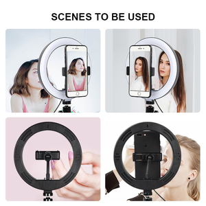 <span class=keywords><strong>Amazon</strong></span> Best-Seller Selfie Anneau Lumière Lumières D'inondation Menées Colorées Led Lampe D'éclairage - Product Image 4