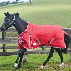Horse Rugs Winter Ripstop Waterproof Fabric Horse Blanket Customized LOGO Horse Sheets Polyester PE Bag Durable Oxford 50 Pieces