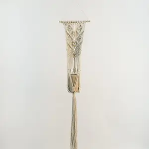 Handgemaakte Geweven Macrame Polyester Plant Hangers Huis Tuin Decoratie Artefacten Plantenbakken Opknoping Manden