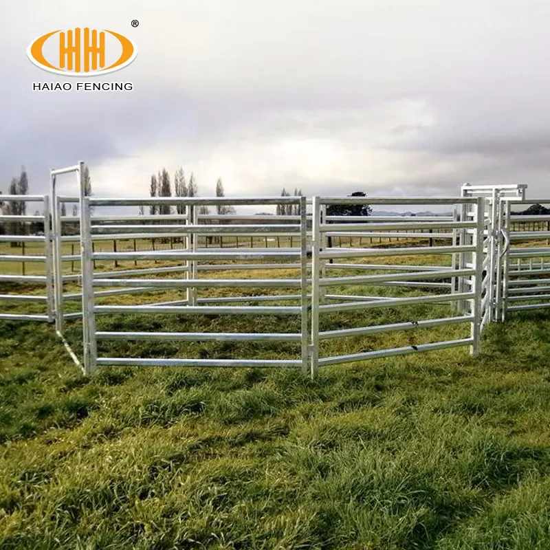 wholesale cheap galvanized bulk livestock cattle crush panels for rental