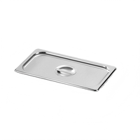Robuste Edelstahl 1/3 Gastronorm-Behälter 150mm Tiefe Anti-Klemm-Lebensmittelbehälter für Gewerbliche Warmhaltebehälter und Buffets
