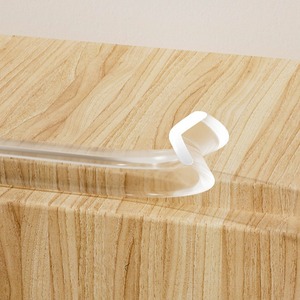 Venta al por mayor PVC suave transparente anticolisión tira invisible hogar ribete pegatina bebé esquina Protector borde protectores para - Product Image 2
